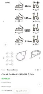COLAR HERM SPRENGER 3.2MM INOX - Imagem 8